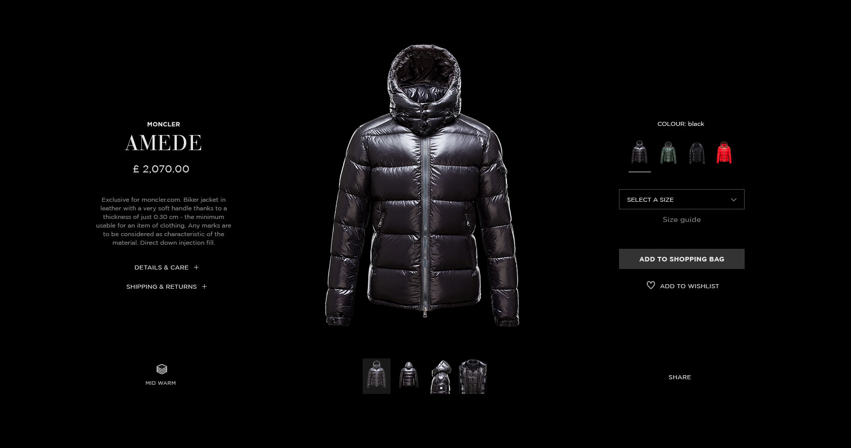 Moncler online store